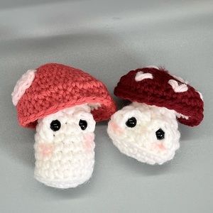 💗Tiny Valentine Mushrooms💗